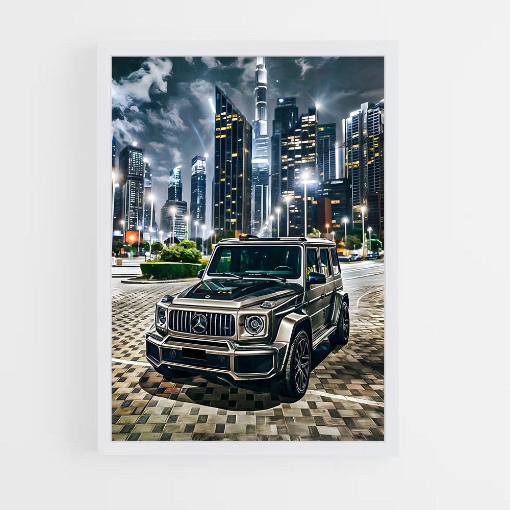 Poster Urban G-Wagon – affiche Mercedes (vue 3)